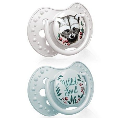 LOVI Динамічна силіконова соска 0-3м 2 шт