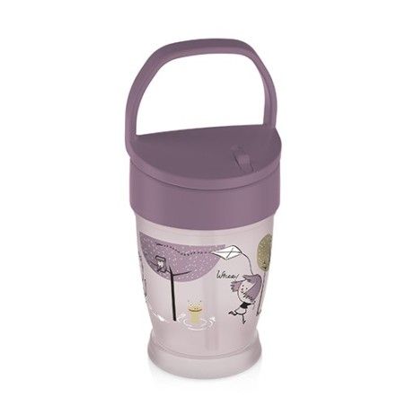 LOVI Meine Tasse mit Strohhalm JUNIOR 250ml Lovely Girl