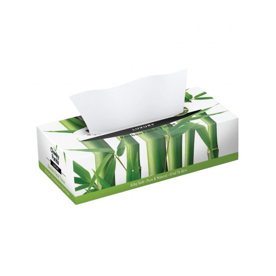 Cheeky Panda Bamboo handkerchiefs universal box cube 56 pcs