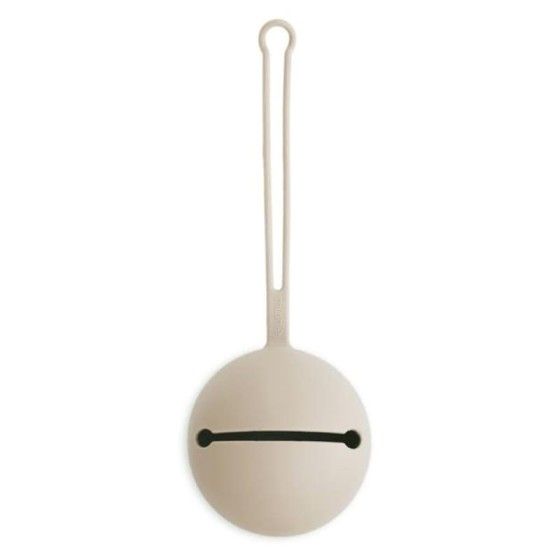 Mushie - Etui na smoczek do wózka Kula Ball Shifting Sand