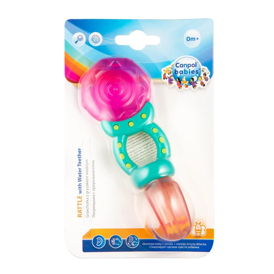 Canpol Csecsemők csodák vízzel nyalóka rózsaszín -