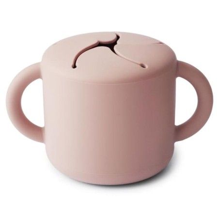 Mushie - Bögre snack Cup Blush Snack Snack