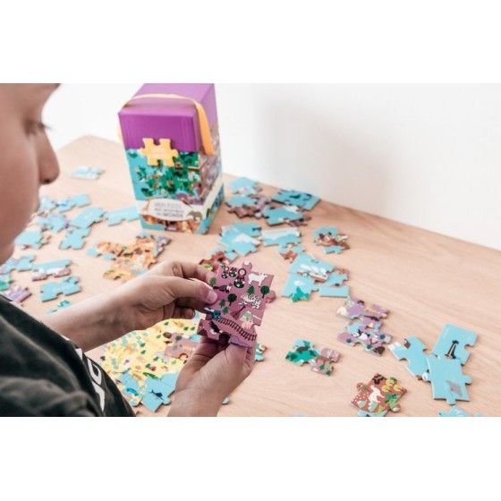 Auzou Puzzle Animal of the world 100 el.