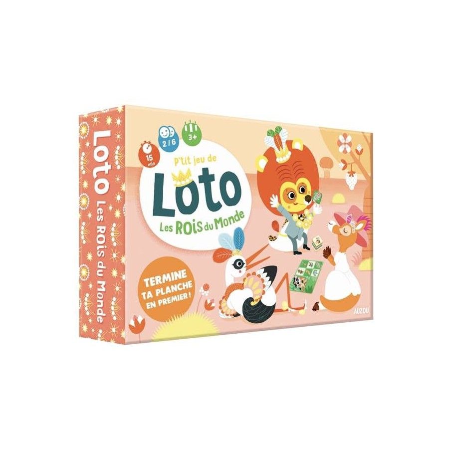 Auzou Lotto game Animal of the world