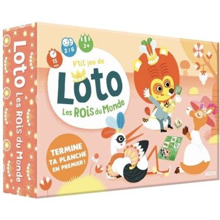 Auzou hra Lotto Zvieratá na svete