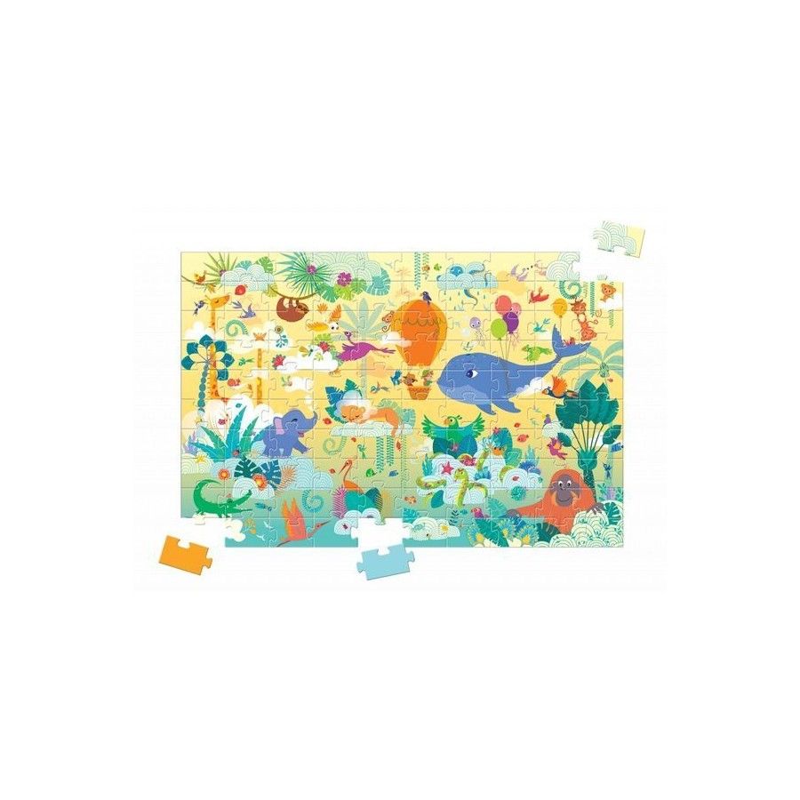 Auzou Puzzle Podniebny świat 100 el.