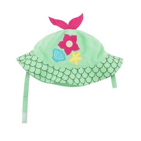Zoocchini UV 50+ Klobouk mořské panny 3-6M