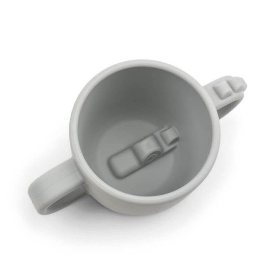 Done by Deer Peekaboo Cup of Silicone Croco Grey