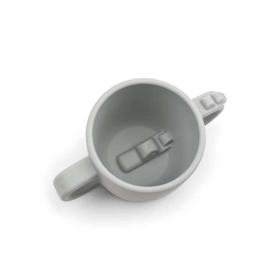 Done by Deer Peekaboo Cup of Silicone Croco Grey