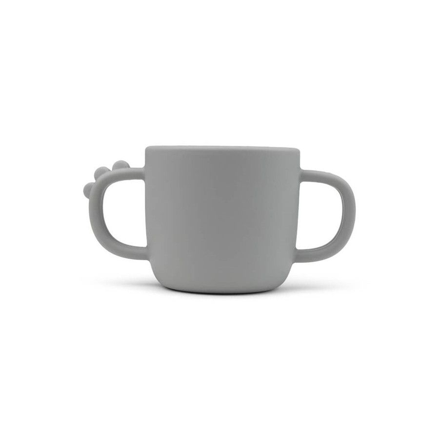 Done by Deer Peekaboo Cup of Silicone Croco Grey