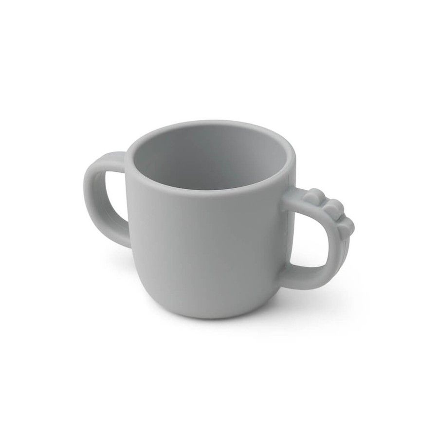 Done by Deer Peekaboo Tasse en silicone Croco Gris