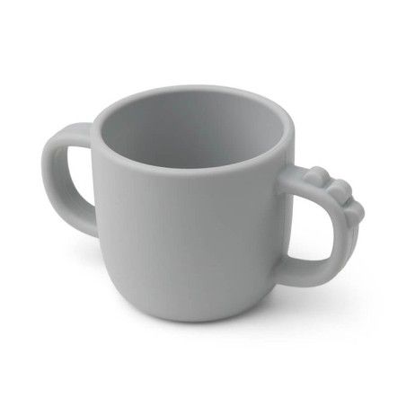 Done by Deer Peekaboo Tasse en silicone Croco Gris
