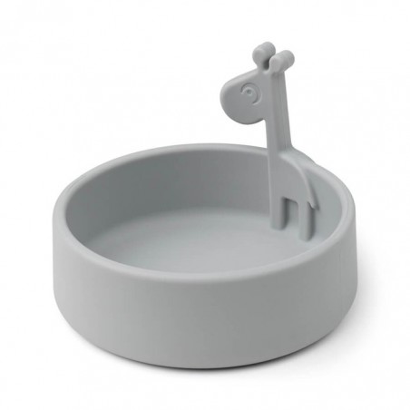 Done by Deer Peekaboo Silicone Bowl Raffi Grey