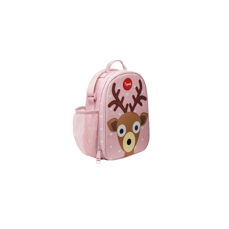 3 Sprouts Lunch Bag - Torba Śniadaniówka Dla Dzieci Jelonek