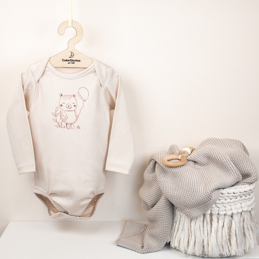 ColorStories -Longsleeve- Soft and Natural, 62 centimetrů bílé.