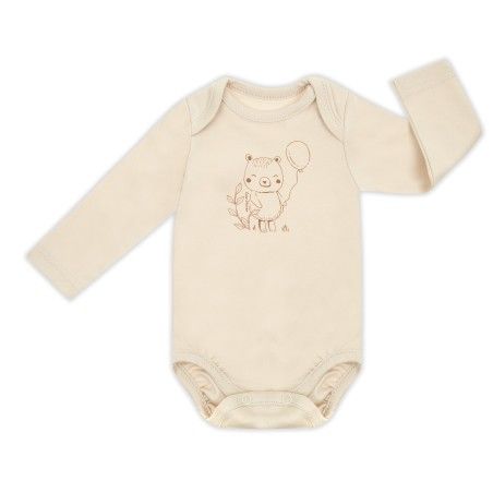 ColorStories - Baby Baby Longsleeve- Soft і натуральны бэжавы 62 см.
