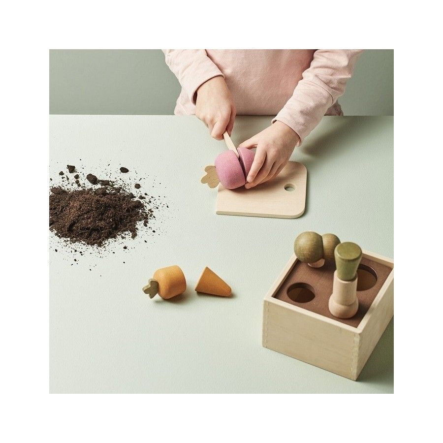 Kids Concept Wooden Vegetable Sorter