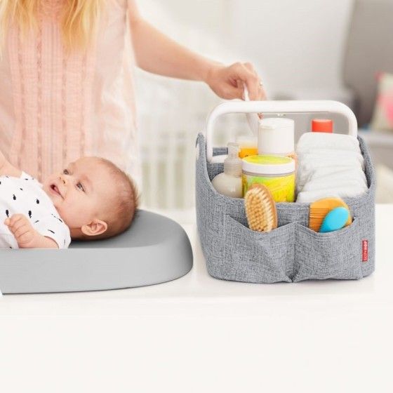 Skip Hop Organizer podróżny z lampką Heather Grey
