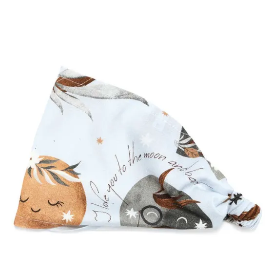 LA MILLOU ПАВЯЗКА НА ГАЛАВУ БАМБУКА - S - FLY ME TO THE MOON SKY