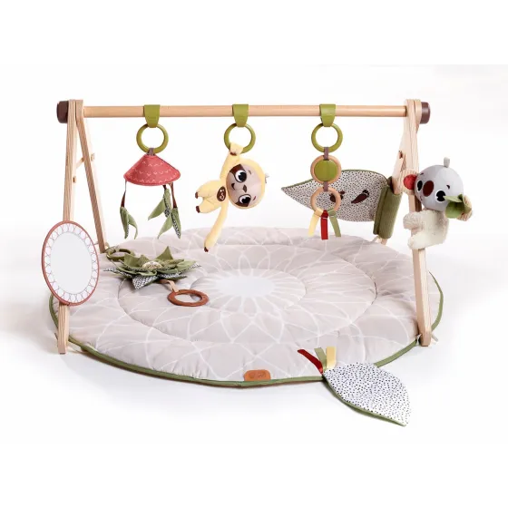 Tiny Love Gimnastyka dla bobasa z drewnianym pałąkiem - boho