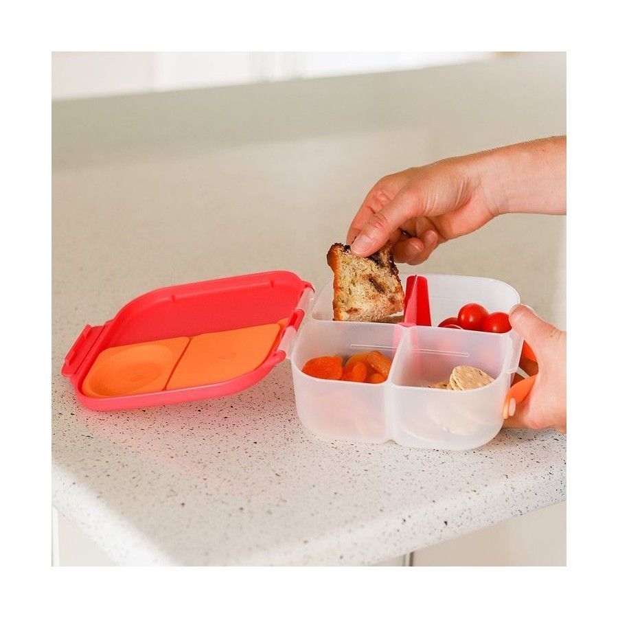 b.box Mini lunchbox, Indigo Rose