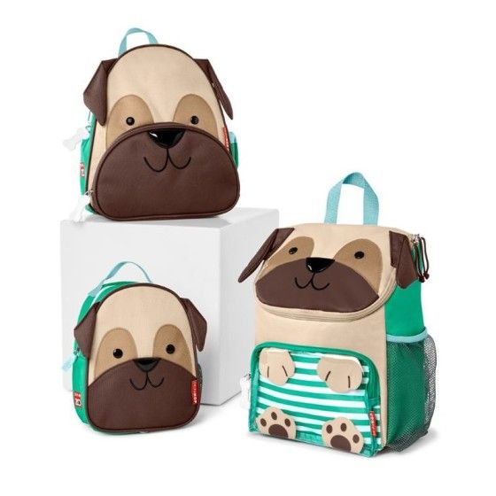 Skip Hop Plecak Szkolny dla Dziecka Mops ZOO Big Kid -
