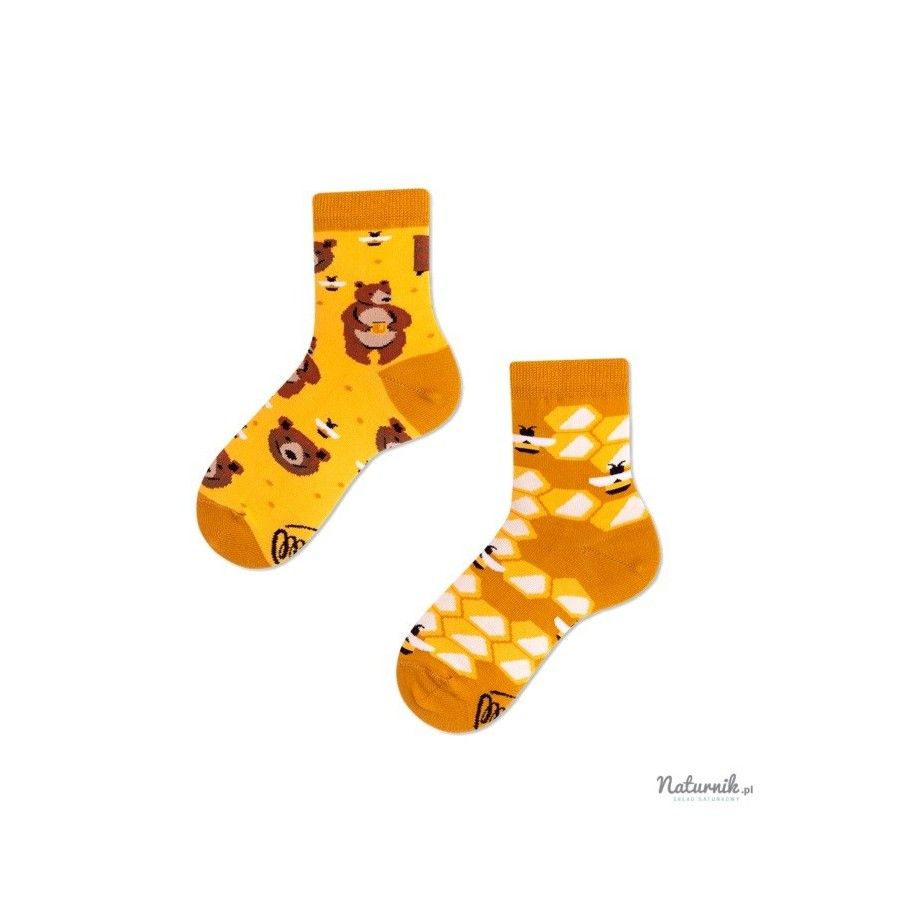 Many Mornings Baby socks for the Honey Bear Kids once. 
