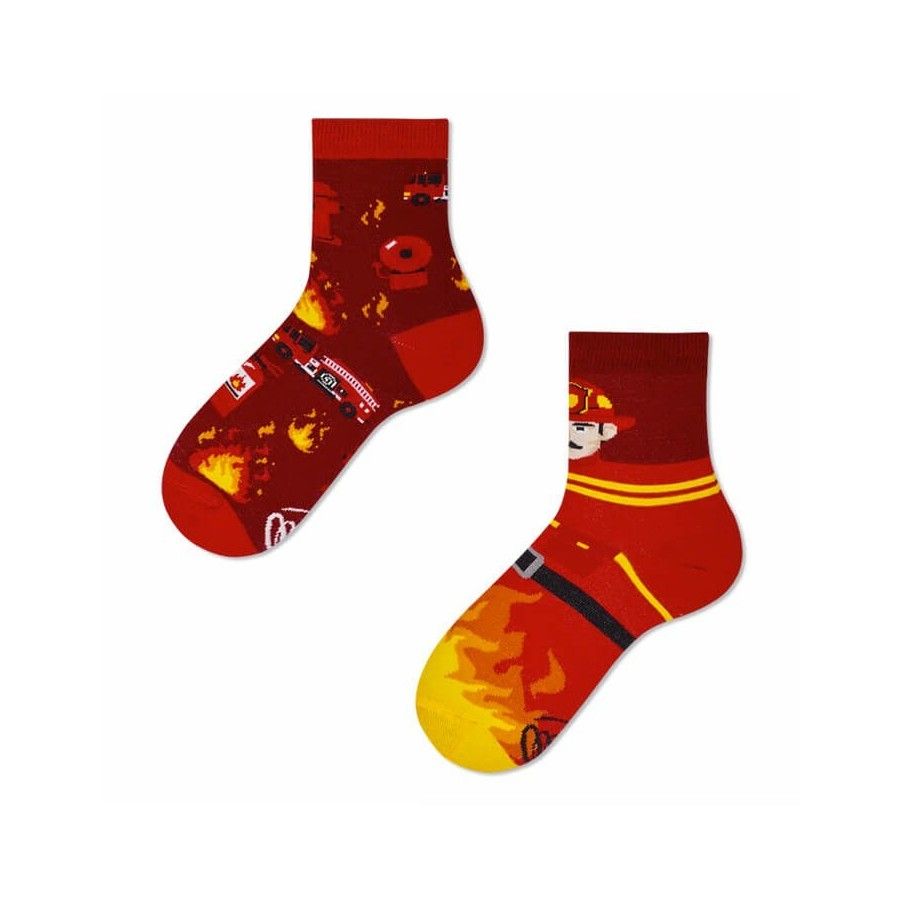 Many Mornings Taille des chaussettes enfant The Fireman
