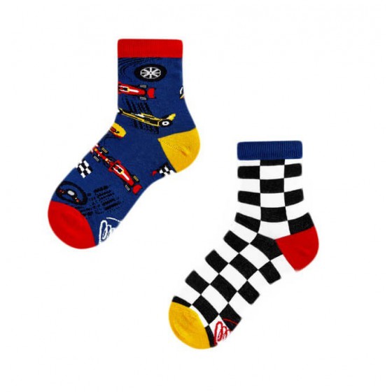 Many Mornings Taille de chaussettes enfant Formula Racing Kids 23-26