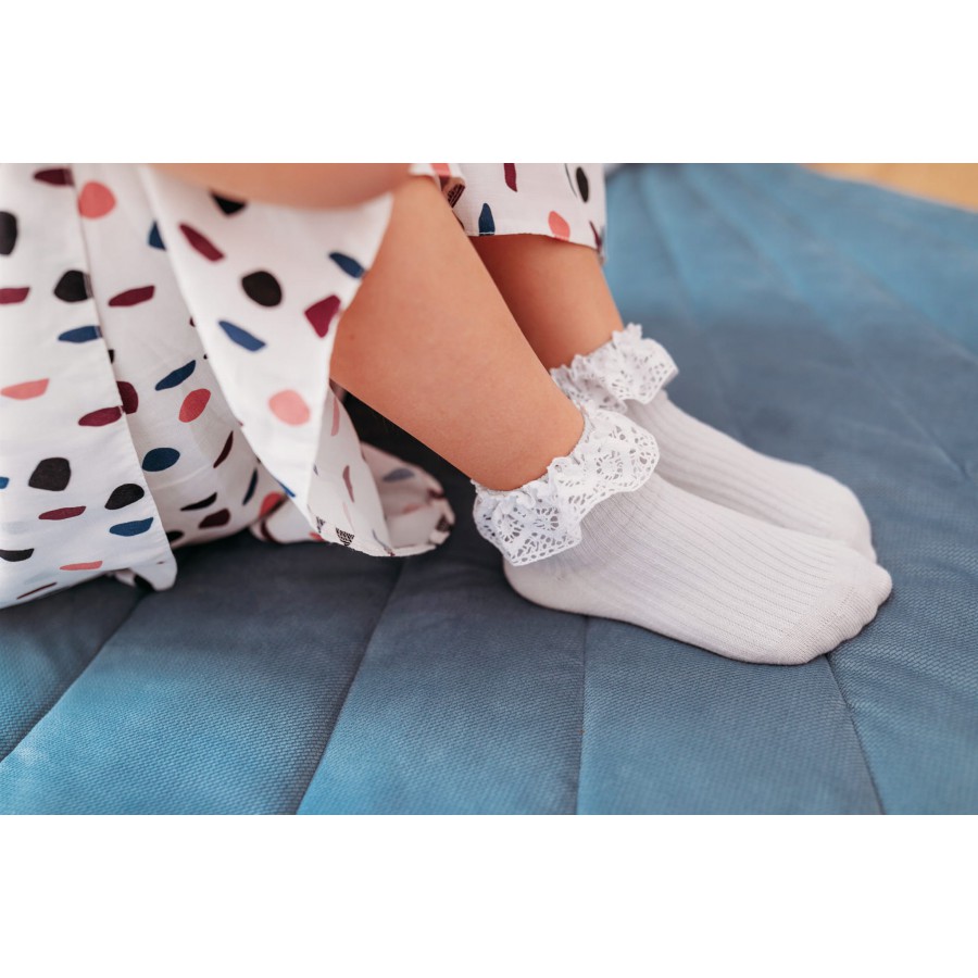 Mama's Feet Skarpetki Vintage Love - Szare 4-6 lat