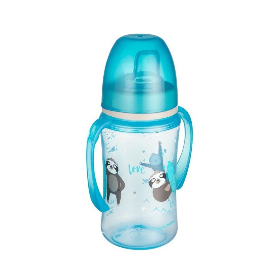 Canpol Tréningový pohár EasyStart 240 ml - EXOTICKÉ ZVIERATÁ