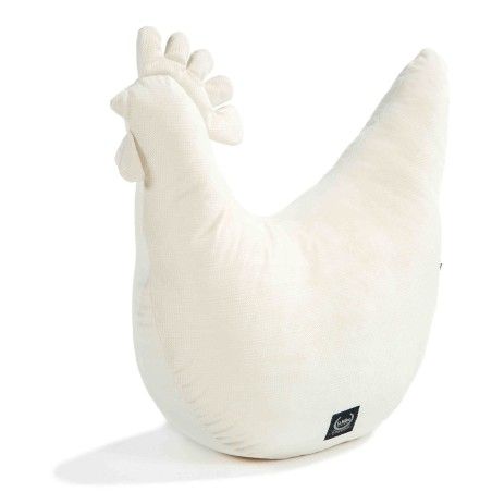 COUSSIN POULE DE GRAND-MÈRE DANA LA MILLOU - VELOURS RAFAELLO