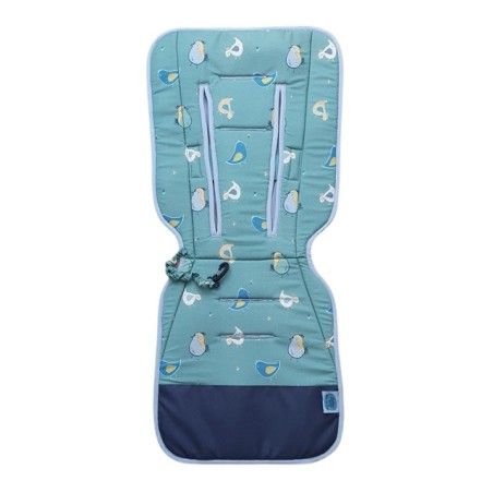 PINK NO MORE CRAZY BIRDS STROLLER INSERT