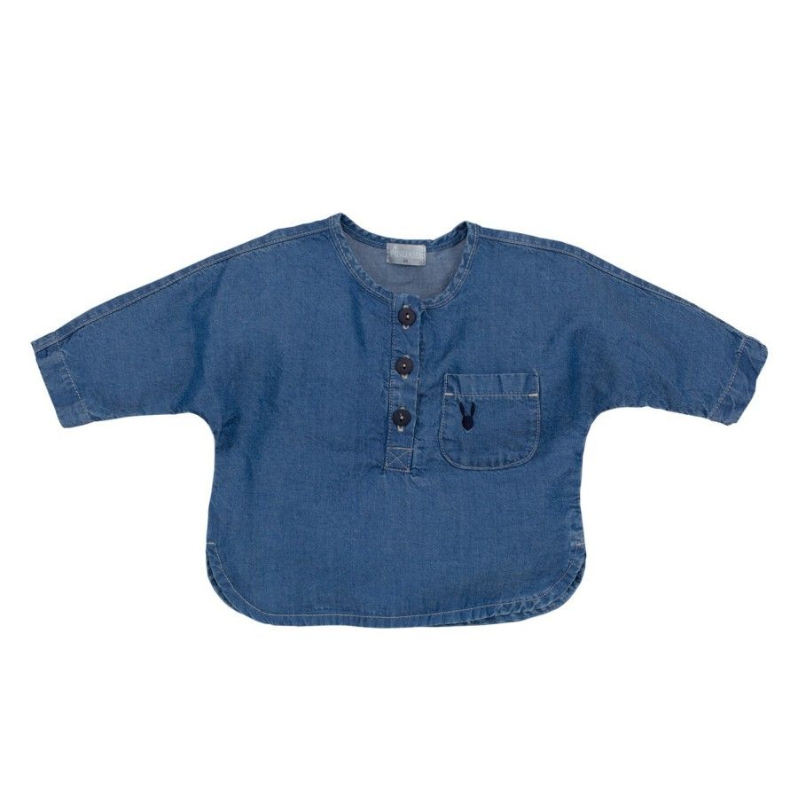 Pinokio BLUSA DE MANGA LARGA COLETTE 68 AZUL