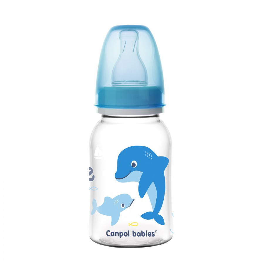 Canpol babies butelka wąska 120ml PP LOVE&SEA