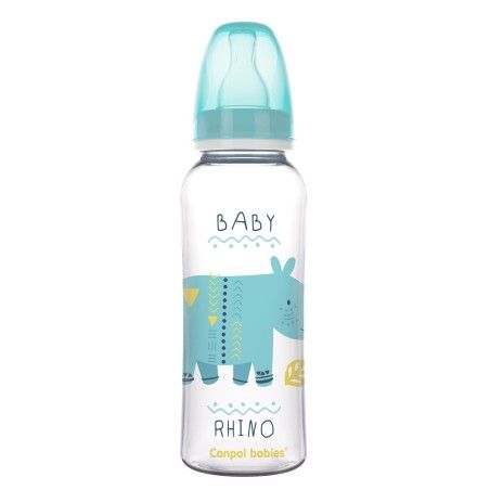 Canpol Palack 250 ml díszített (BPA 0%) kék