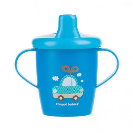 Canpol Eine Tasse Anywayup mit 250 ml Toys Blue