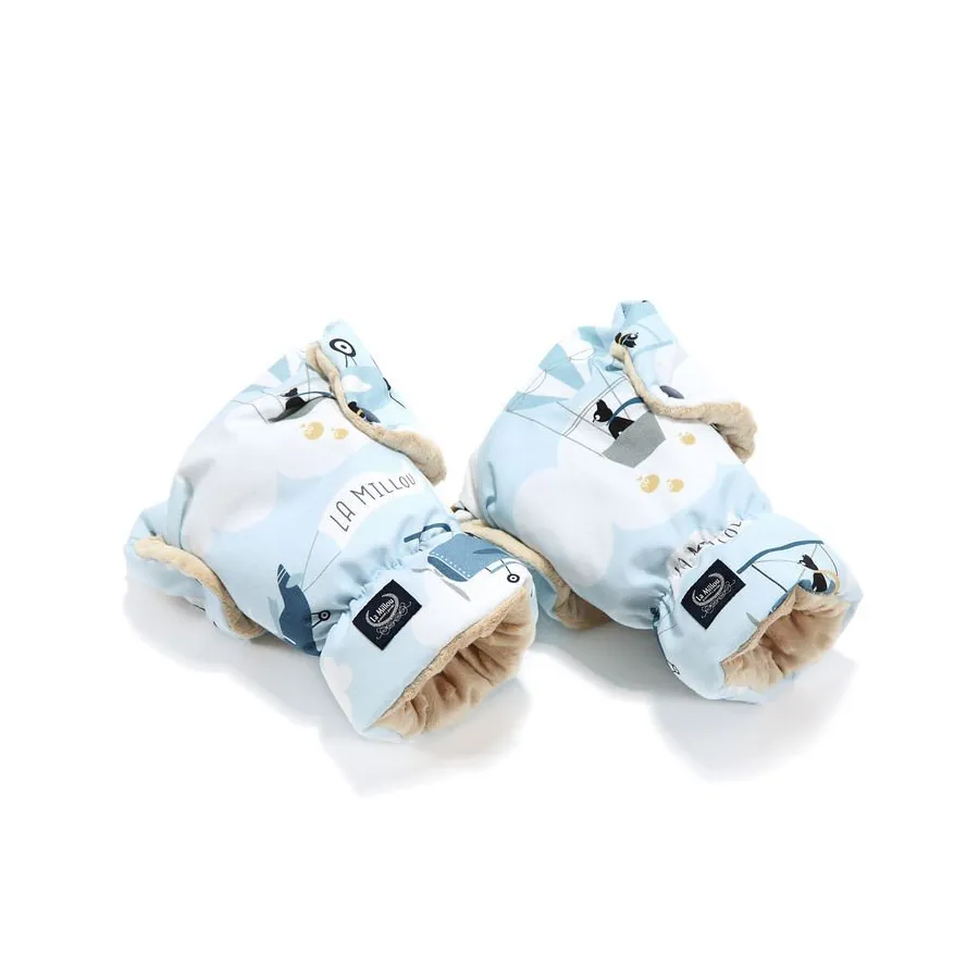 LA Millou muff GLOVES PREMIUM CAPTAIN ADVENTURE LATTE LA Millou muff GLOVES PREMIUM CAPTAIN ADVENTURE LATTE
