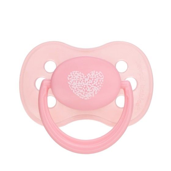 Canpol Seascinated Silicone kerek 6-18 M-Cy Pastelove Pink