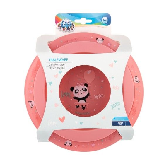 Canpol this is a two-piece Exotic Animals Pink