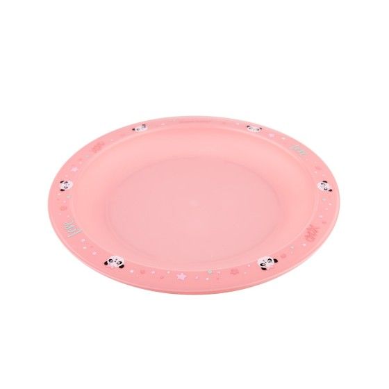 Canpol zestaw naczyń 2 elem Exotic Animals Pink - 5903407565156