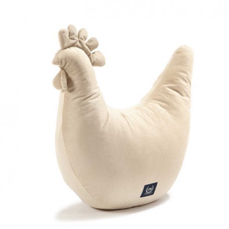 LA MILLOU COUSSIN POULET DE GRAND-MÈRE DONNÉ SABLE VELOURS