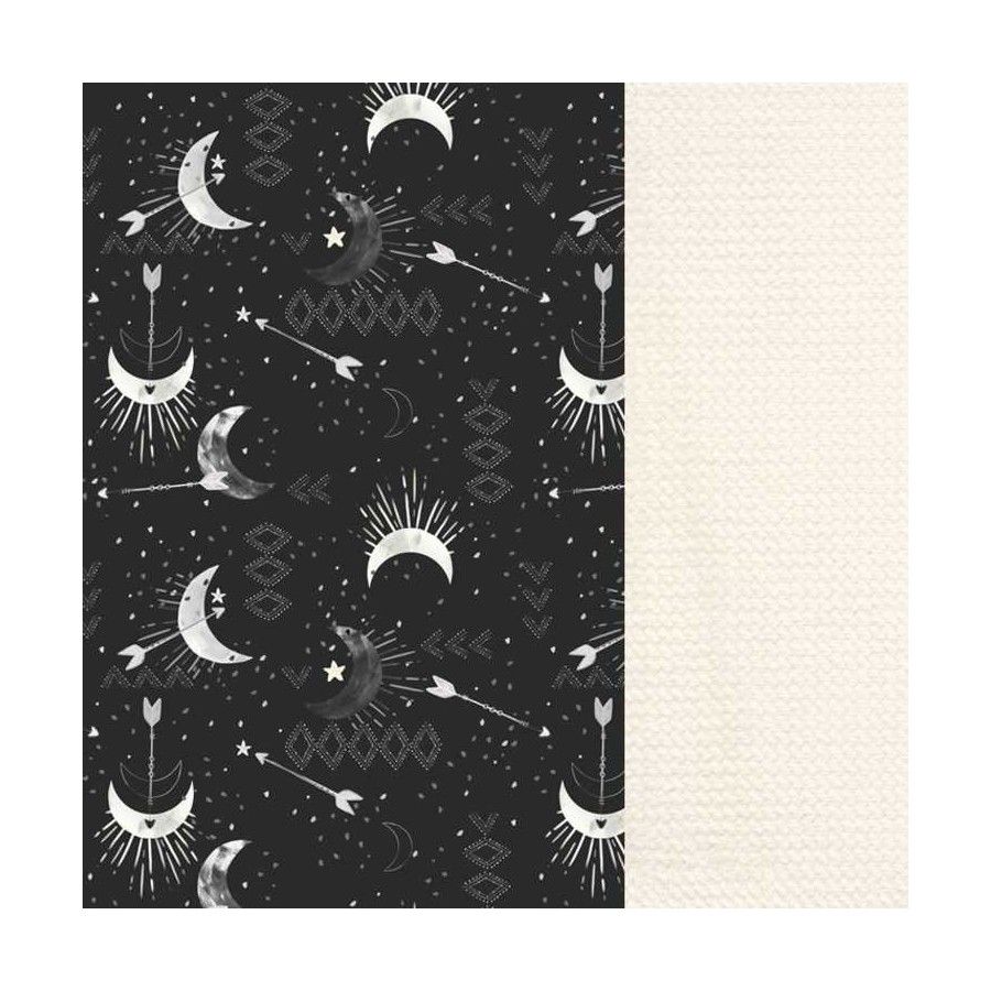 ORGANIC JERSEY COLLECTION - ANGEL'S WINGS - DARK LUNA - VELVET