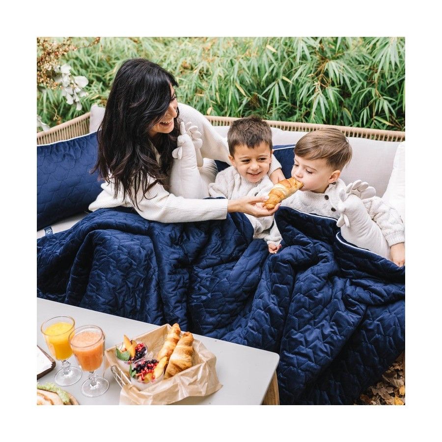 LA MILLOU KOC, NARZUTA 160 X 200 CM DARK GREY