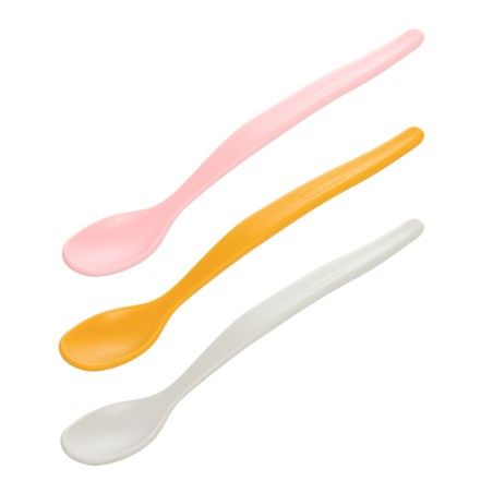 Canpol bambini, set dei primi cucchiai per i bambini. rosa