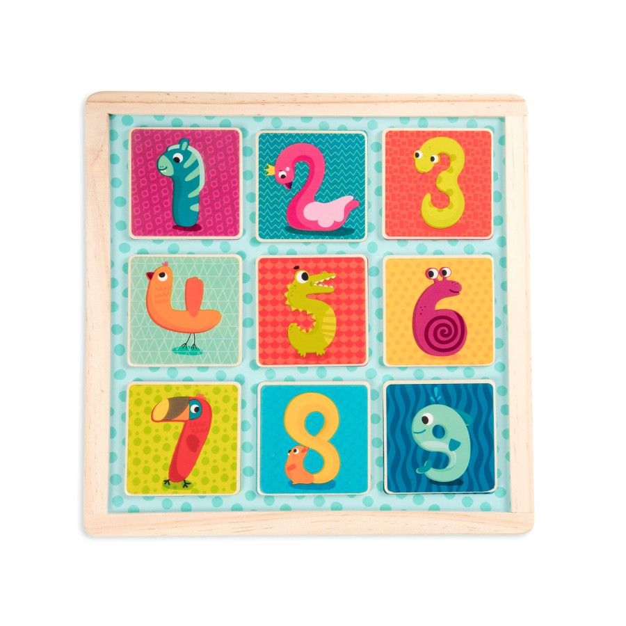 B.toys Count n Doodle – драўляная магнітная галаваломка-