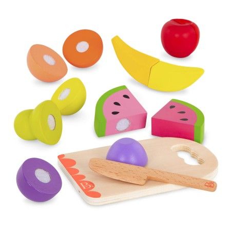 B.toys Chop n’ Play  Wooden Toy Fruits - drevené ovocie na rezanie