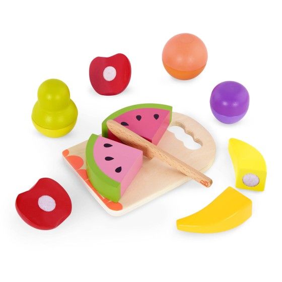 B.toys Chop n’ Play Wooden Toy Fruits - drevené ovocie na