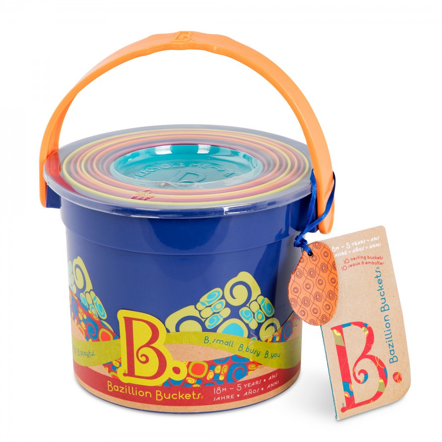B.toys Bazillion Buckets - kubełki do piętrowania