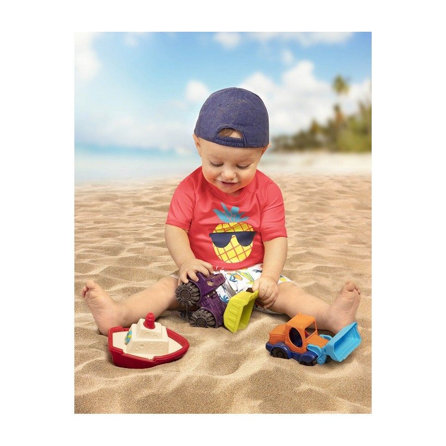 B.toys Loaders & Floaters – set di 3 mini-veicoli